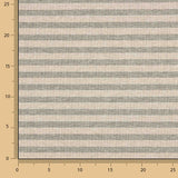 Lona Exterior Famara Rayas Gris Antracita - Ribes y Casals