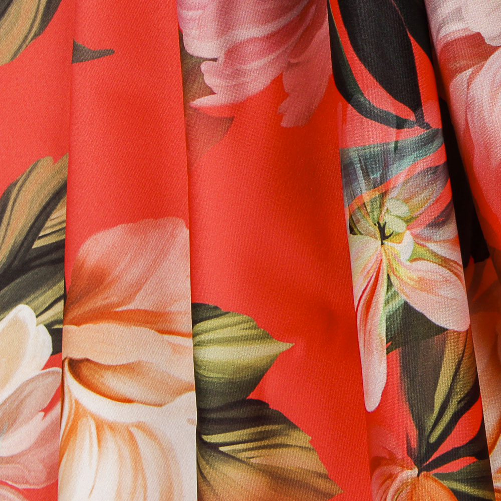 Fama Stretch Flores Coral - Ribes y Casals