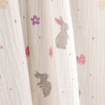 Muselina Algodón Conejitos Primavera - Ribes y Casals