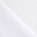 Muselina Algodón Estrellas Azul y Mostaza - Ribes y Casals