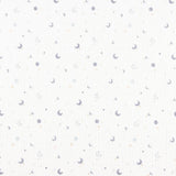 Muselina Algodón Lunas y Estrellas Azul - Ribes y Casals