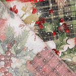 Loneta Estampada Navidad Patchwork Escocés - Ribes y Casals