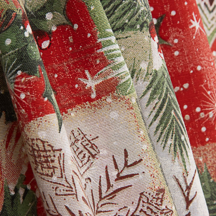 Loneta Estampada Navidad Patchwork Escocés - Ribes y Casals