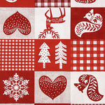 Loneta Estampada Navidad Patchwork Nórdico - Ribes y Casals