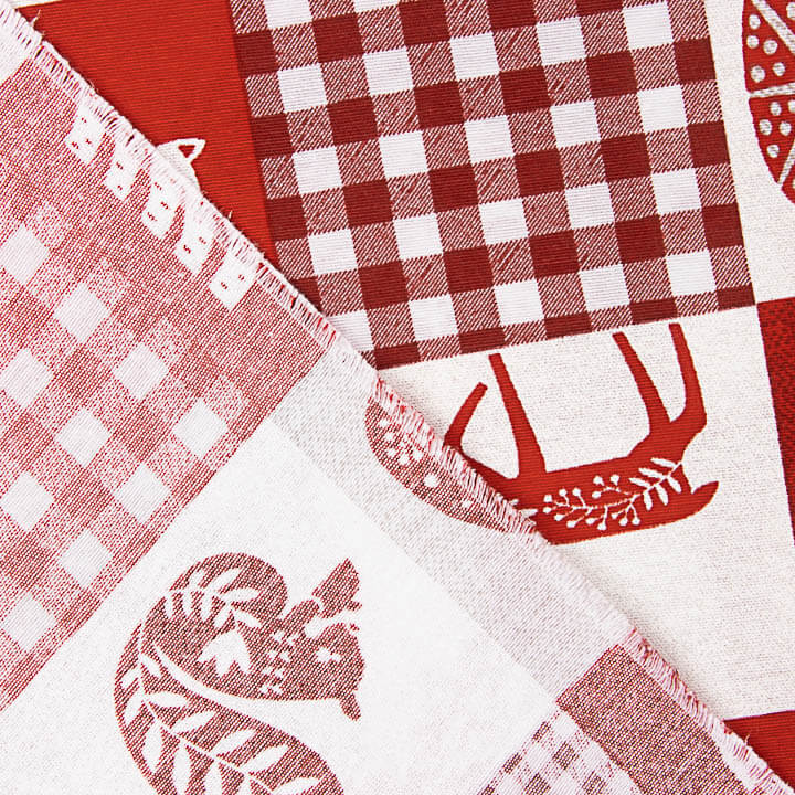 Loneta Estampada Navidad Patchwork Nórdico - Ribes y Casals