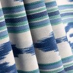 Loneta Estampado Lengua Mallorquina Azul y Verde - Ribes y Casals