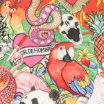 Loneta Algodón Orgánico Miscelánea Multicolor - Ribes y Casals