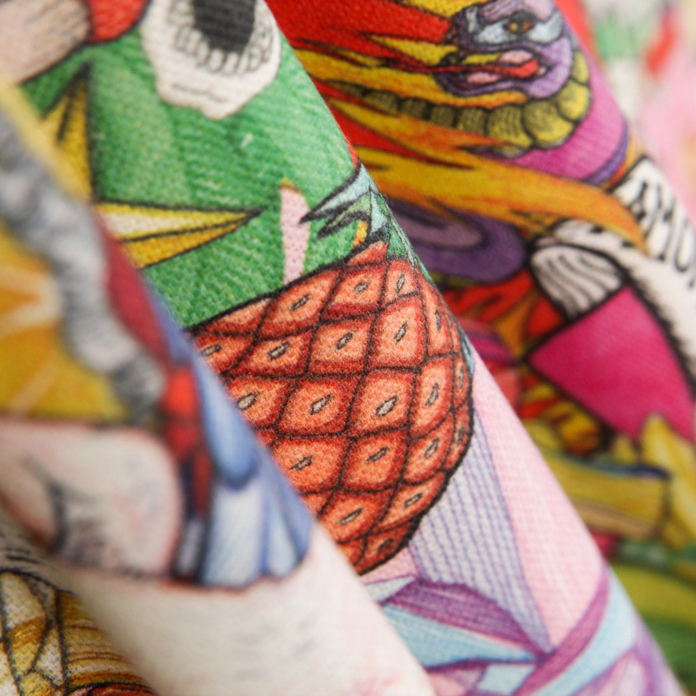 Loneta Algodón Orgánico Miscelánea Multicolor - Ribes y Casals