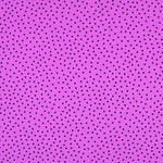 Crepe Lunares Negro 7mm Malva - Ribes y Casals