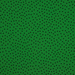 Crepe Lunares Negro 7mm Verde Andalucia - Ribes y Casals