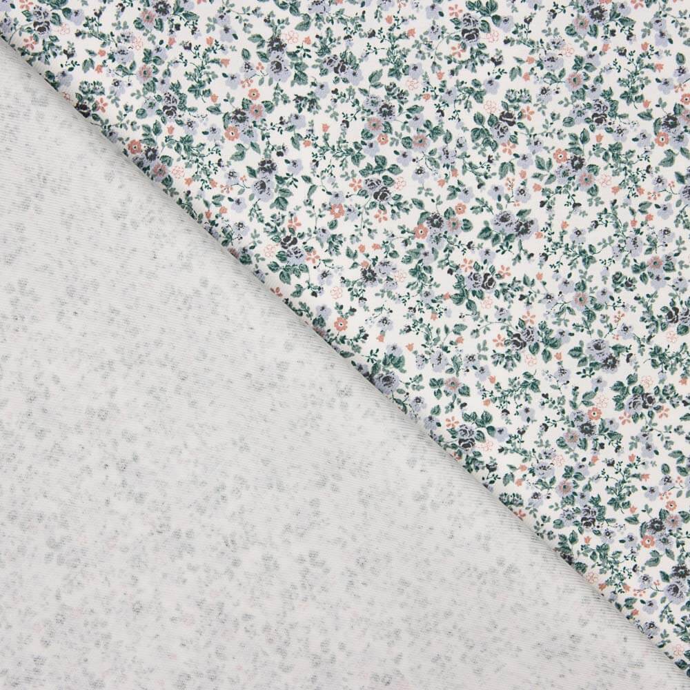 Viyela Algodón Florecitas azules - Ribes y Casals