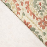 Loneta Half Panamá Estampada Étnico Damasco Terracota - Ribes y Casals