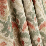 Loneta Half Panamá Estampada Étnico Damasco Terracota - Ribes y Casals