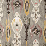 Loneta Half Panamá Estampada Étnico Ikat Multicolor - Ribes y Casals