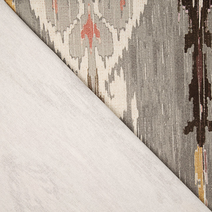 Loneta Half Panamá Estampada Étnico Ikat Multicolor - Ribes y Casals