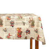 Resinada Antimanchas Navidad Vintage Partituras - Ribes y Casals