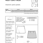 Patrón Burda 8237 Falda - Ribes y Casals