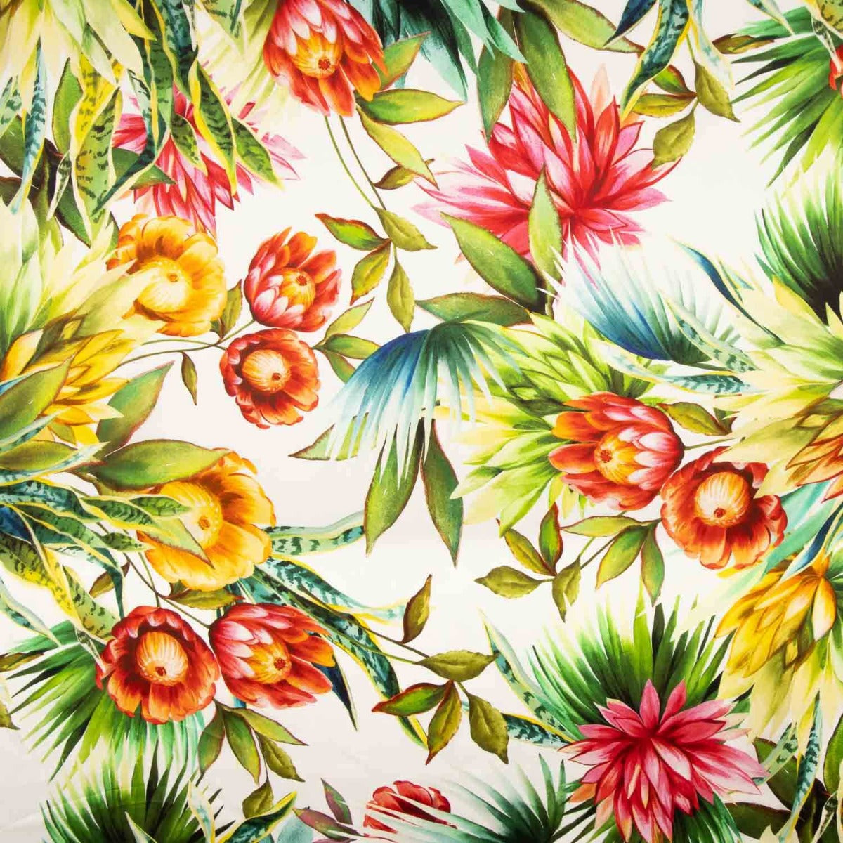 Satén Seda Natural Tropic Wave - Ribes y Casals