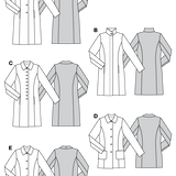Patrón Burda 8292 Abrigo - Ribes y Casals