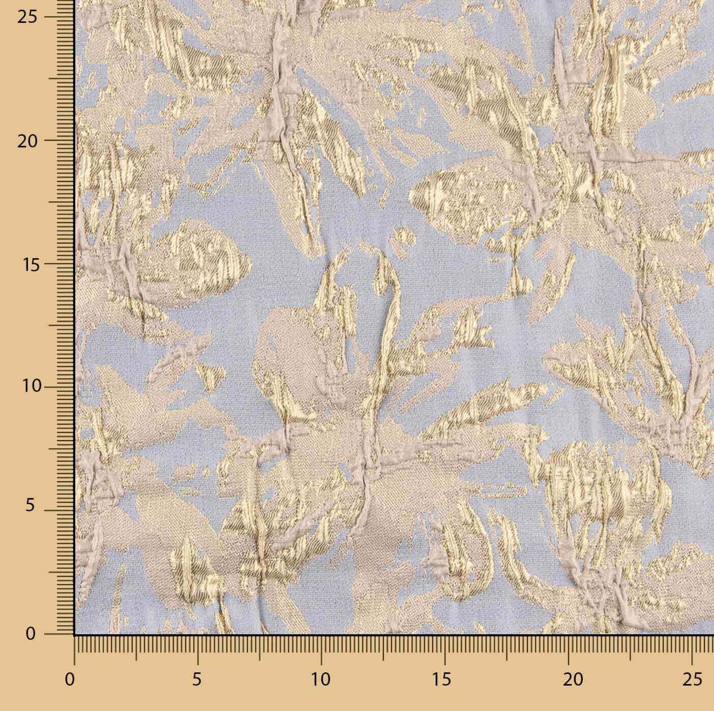 Brocado Abstracto Azul - Ribes y Casals