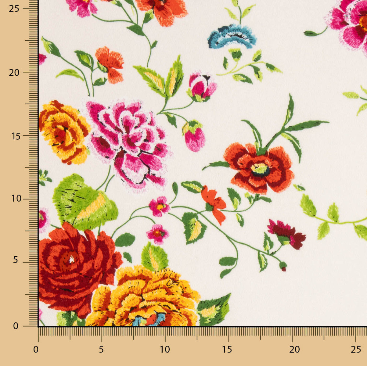 Crepe Mantón Manila Crudo - Ribes y Casals