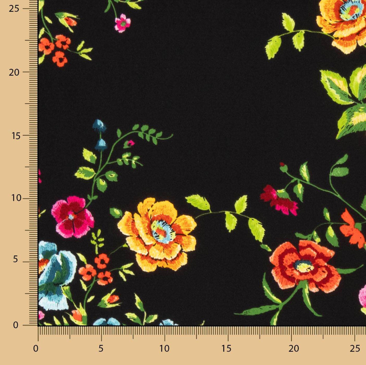 Crepe Mantón Manila Negro - Ribes y Casals