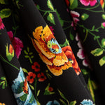 Crepe Mantón Manila Negro - Ribes y Casals