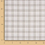 Sábana 100% Algodón Cuadros Beige 200 Hilos - Ribes y Casals
