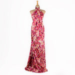 Satén Estampado Mysore Rosado - Ribes y Casals