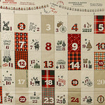 Panel Algodón Calendario de Adviento Reversible - Ribes y Casals