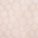 Retal Tapicería Jacquard Círculos Rosa 130x280 cm - Ribes y Casals