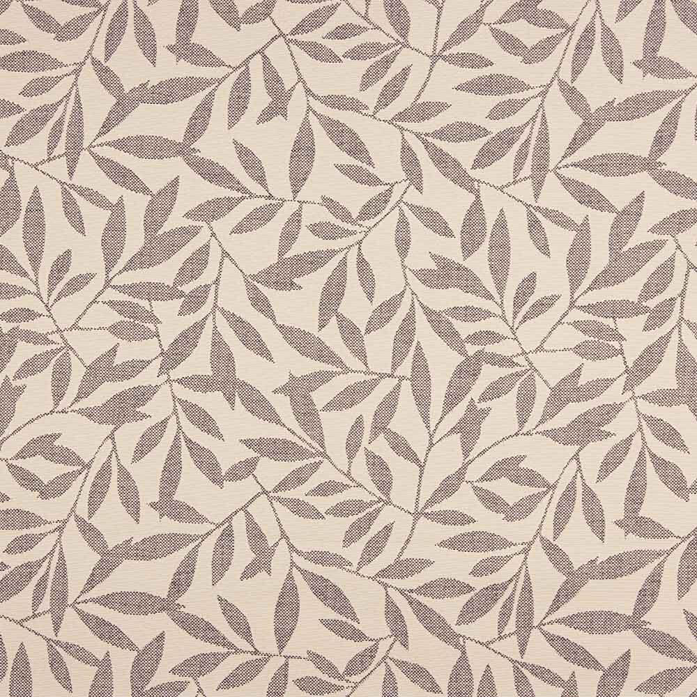 Tapicería Jacquard Hojas Burdeos - Ribes y Casals
