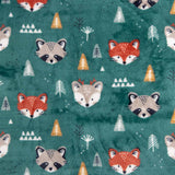 Minky Suave Bosque Animales - Ribes y Casals