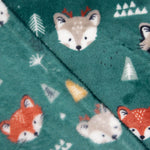 Minky Suave Bosque Animales - Ribes y Casals