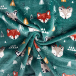 Minky Suave Bosque Animales - Ribes y Casals