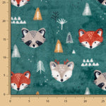 Minky Suave Bosque Animales - Ribes y Casals