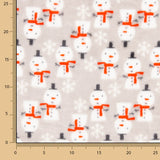 Minky Suave Muñecos de Nieve - Ribes y Casals