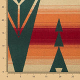 Poncho Lana Estampado Panel 230 cm - Ribes y Casals