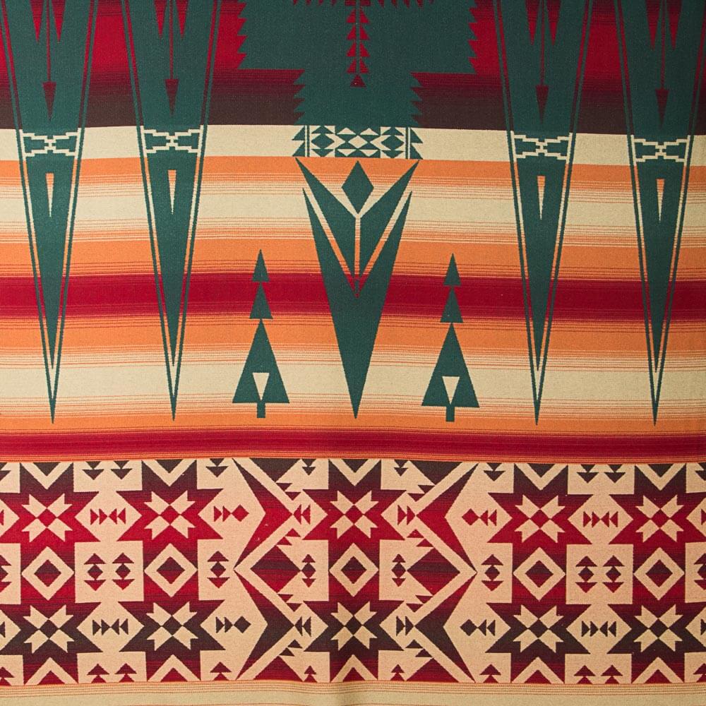 Poncho Lana Estampado Panel 230 cm - Ribes y Casals