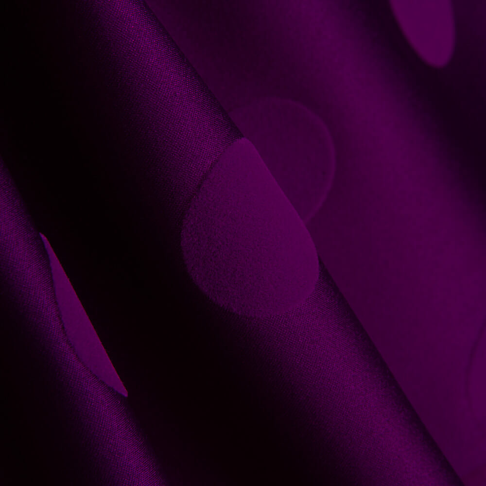 Fama Buganvilla Lunar Flocado Malva 30mm - Ribes y Casals