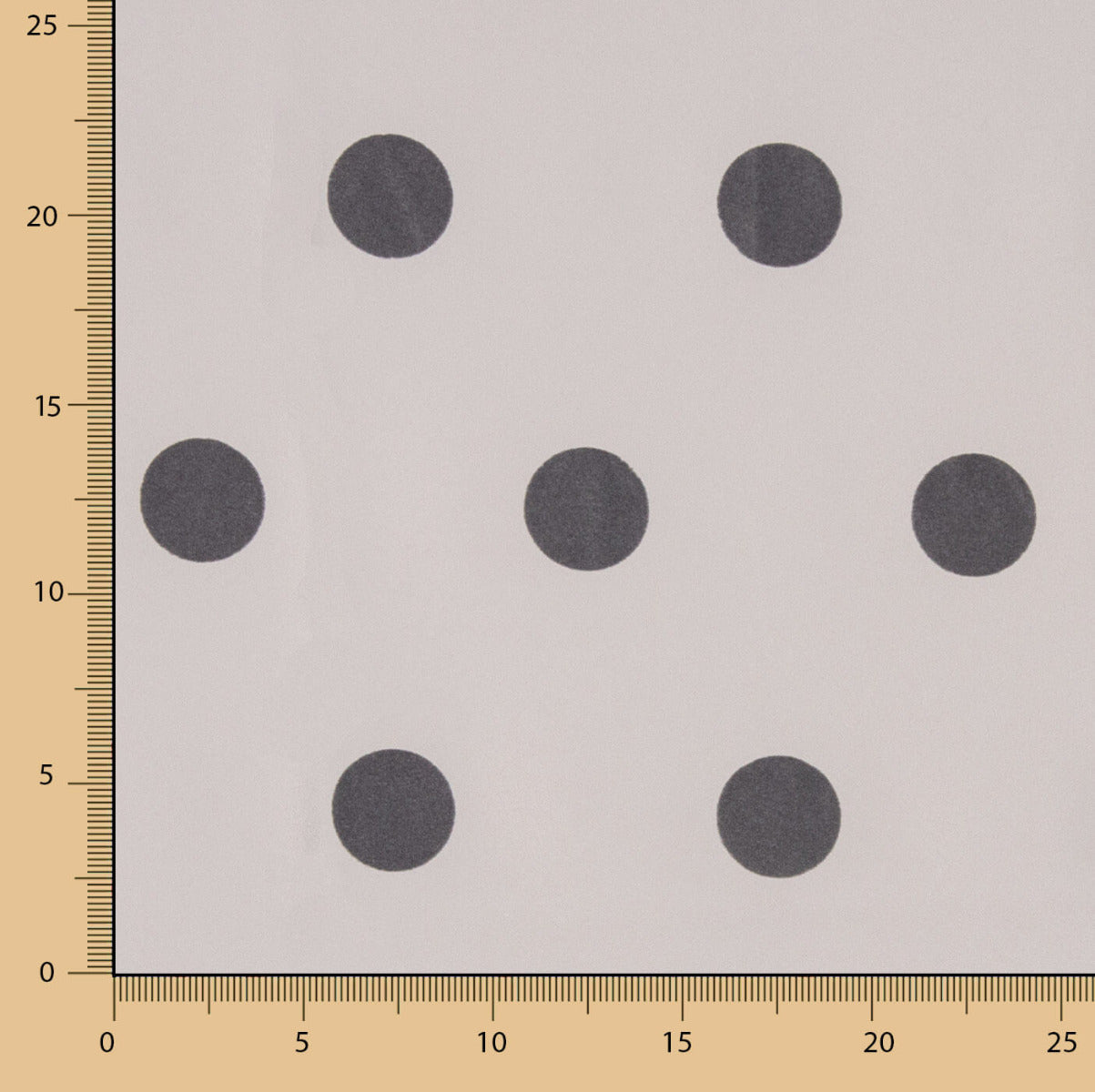 Fama Gris Lunar Flocado Gris 30mm - Ribes y Casals