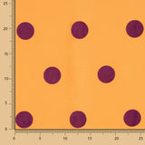 Fama Naranja Lunar Flocado Morado 30mm - Ribes y Casals