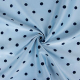 Fama Strecht Brillo Flocado Azul - Ribes y Casals