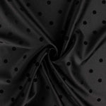 Fama Strecht Brillo Flocado Negro - Ribes y Casals