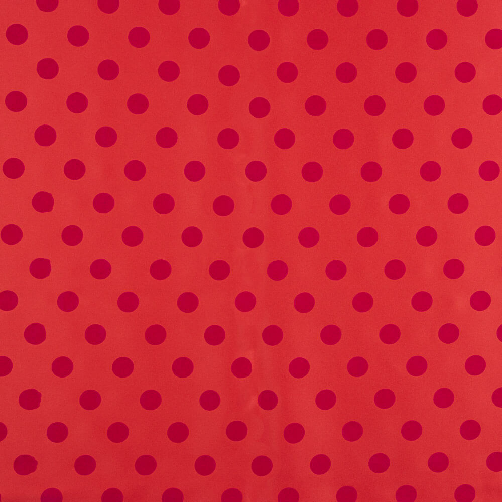 Fama Rojo Lunar Flocado Fucsia 20mm - Ribes y Casals