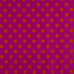 Fama Orquídea Lunar Flocado Naranja 20mm - Ribes y Casals