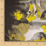 Satén Estampado Arica Amarillo - Ribes y Casals