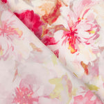 Satén Estampado Calama Rosa - Ribes y Casals