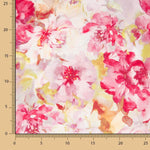 Satén Estampado Calama Rosa - Ribes y Casals