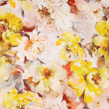 Retal Satén Estampado Calama Amarillo 110x140 cm - Ribes y Casals